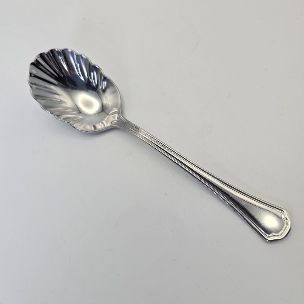 Reed & Barton Clovelly Sugar Spoon Stainless Steel Flatware Serving Piece